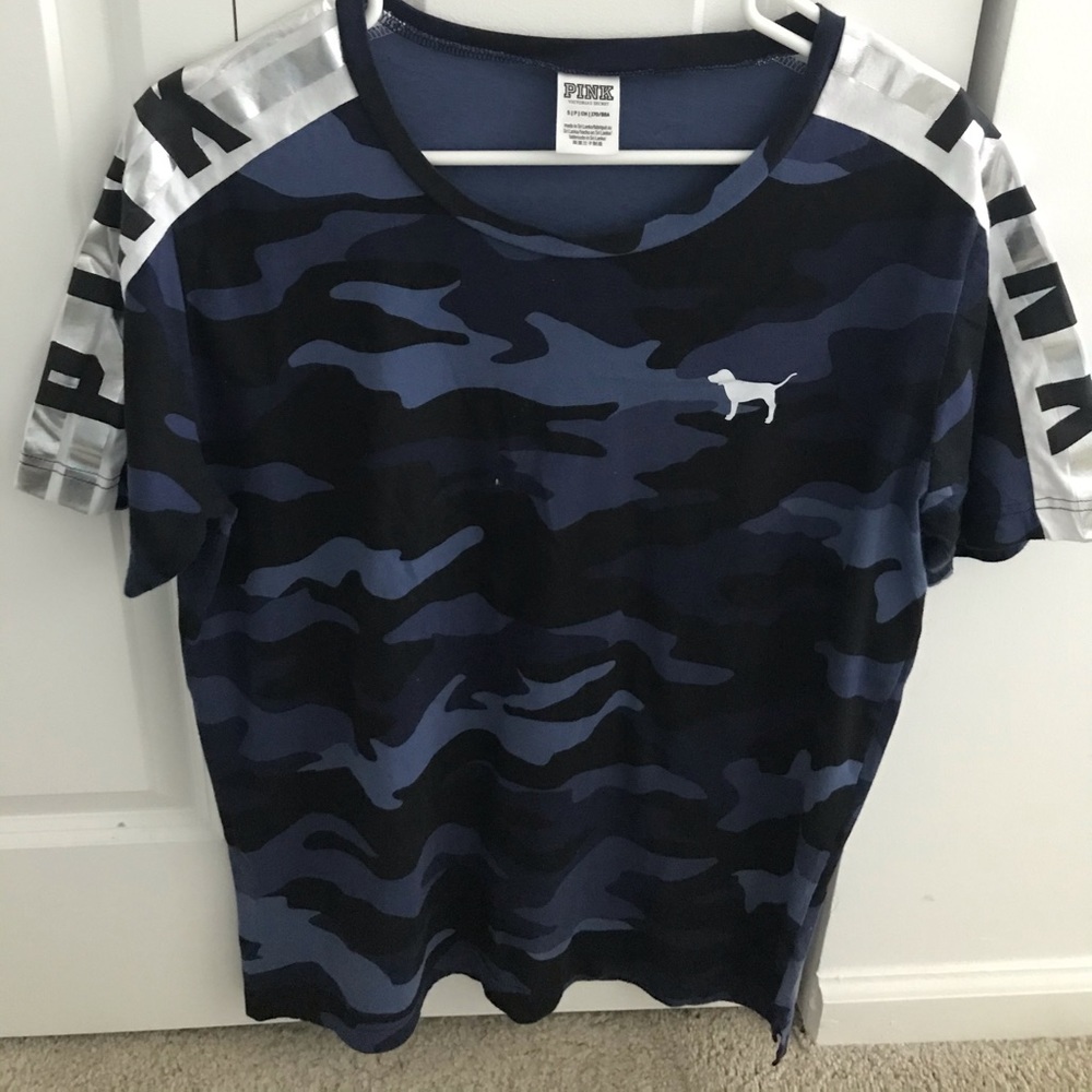 VS Pink Camo T-shirt